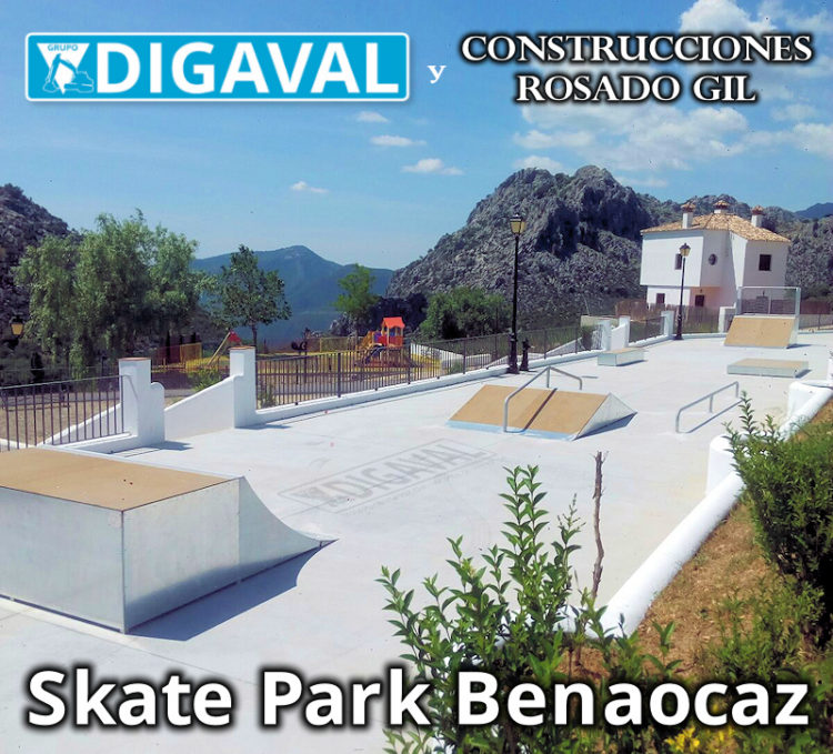 El skate park de Benaocaz es ya una realidad.