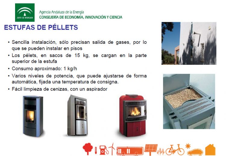 Estufas de pellet, disponibles en DIGAVAL